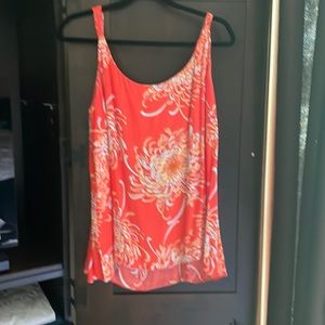 Cabi Camisole orange top, just back from dry cleaners!